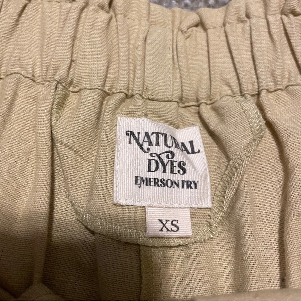 Emerson Fry Mama’s Easy Pants Organic Natural Dyes XS boho lagenlook casual - Picture 4 of 5